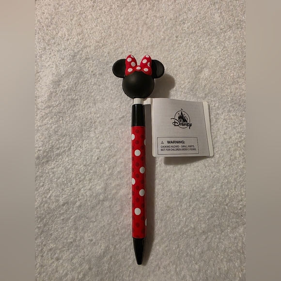 Disney Other - Disney Parks Minnie Mouse Polka Dot Pen NWT